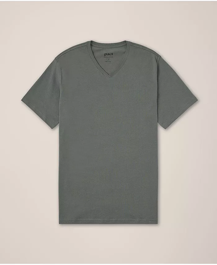 Men's Organic Cotton Essential V-Neck Tee - thumbnail 10
