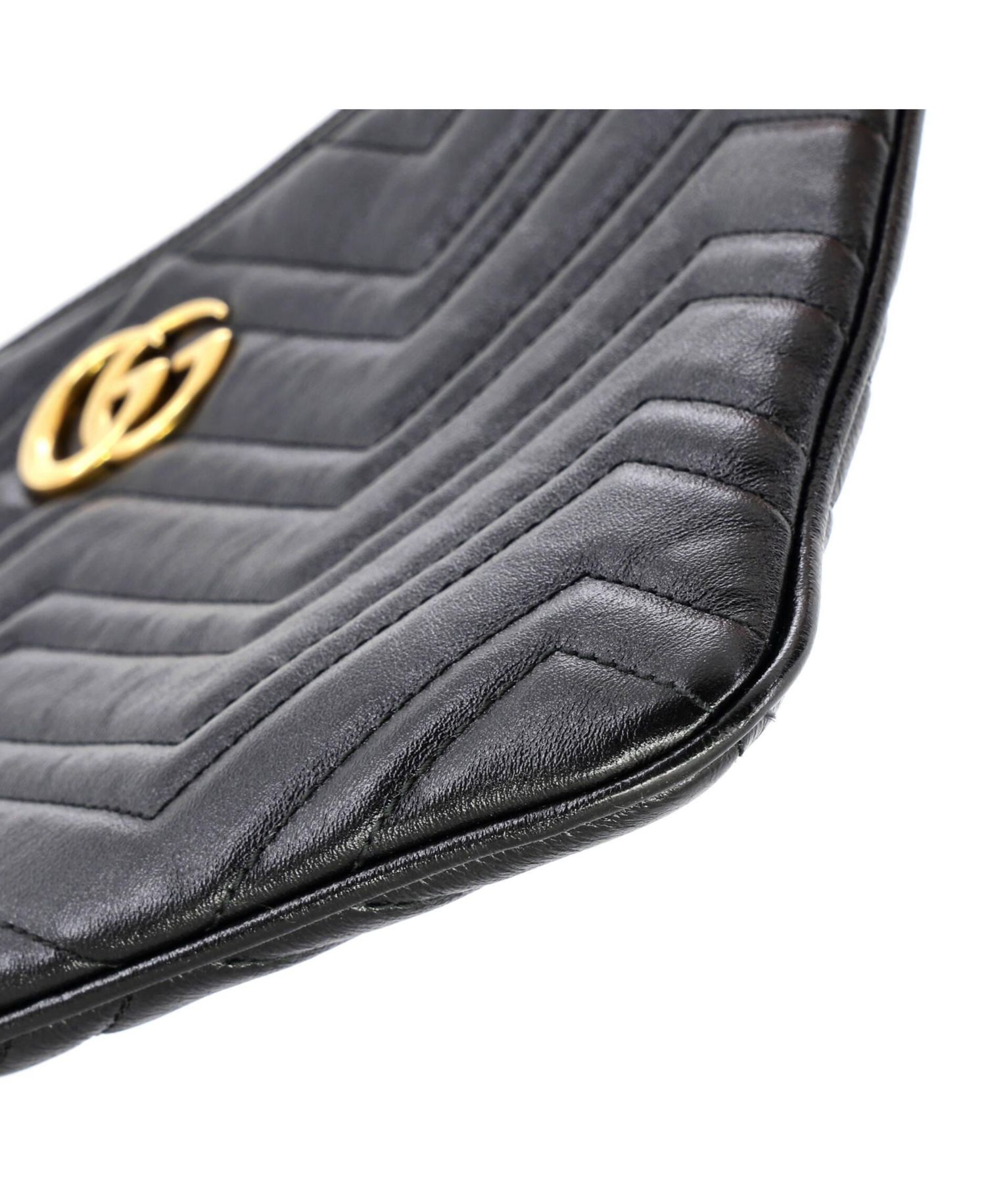 GG Marmont Clutch Matelasse Leather