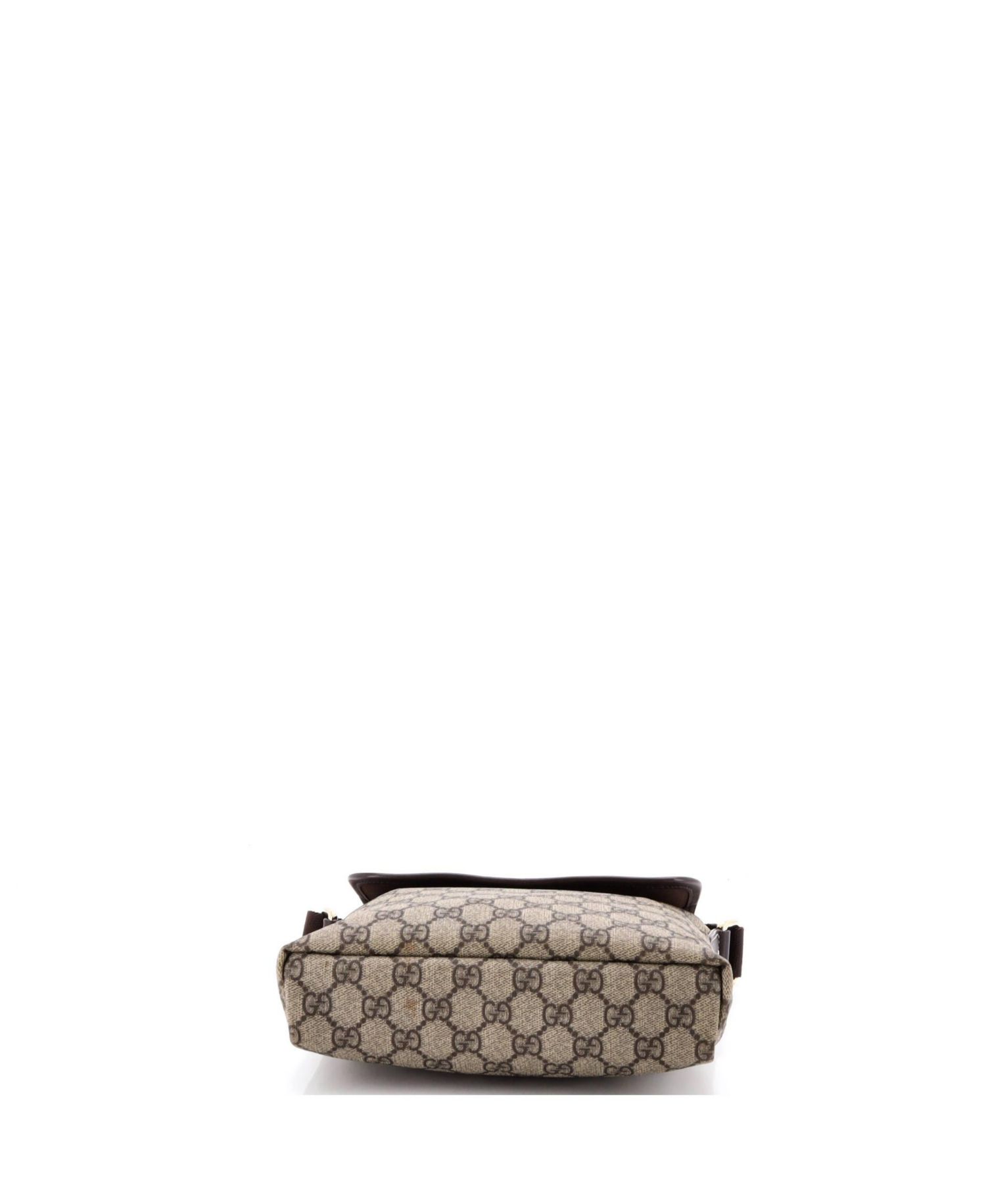 Small Flap Messenger GG Coated Canvas