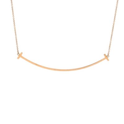 T Smile Pendant Necklace