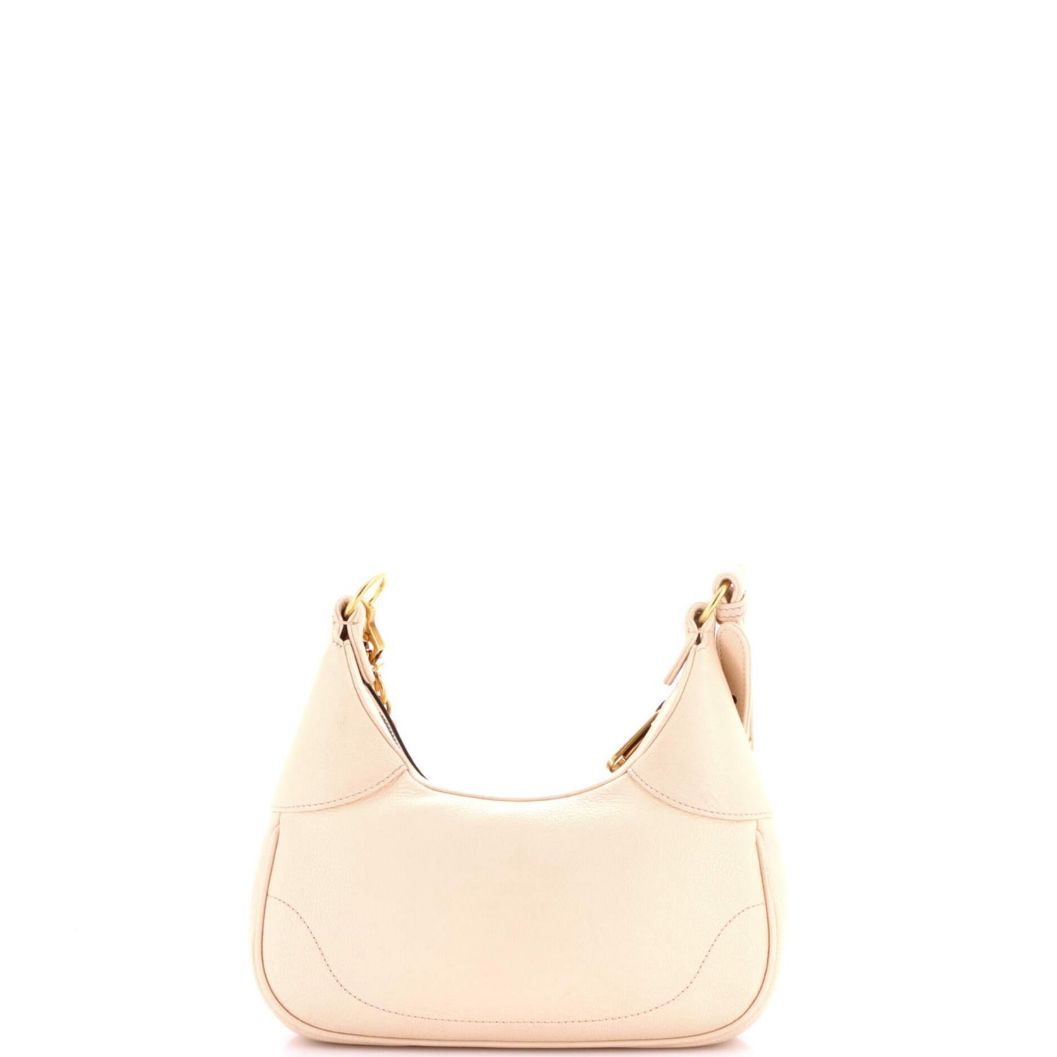 Small Aphrodite Zip Shoulder Bag Leather