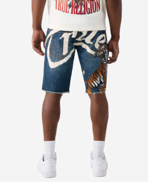 Мужские True Religion Men's 12" Straight-Fit Shorts