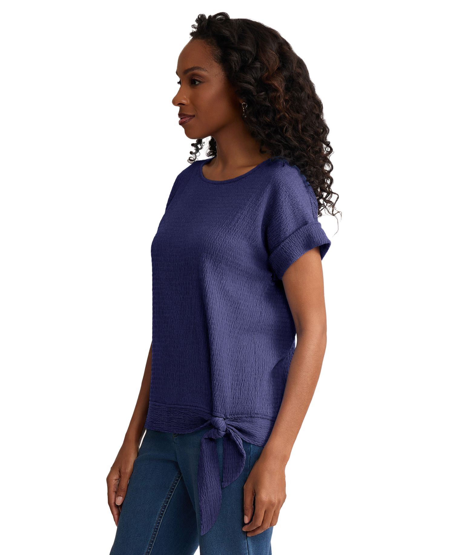 Women's Dolman-Sleeve Boat Neck Top