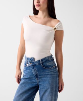 Women's Suni Short-Sleeve Off-The-Shoulder Top