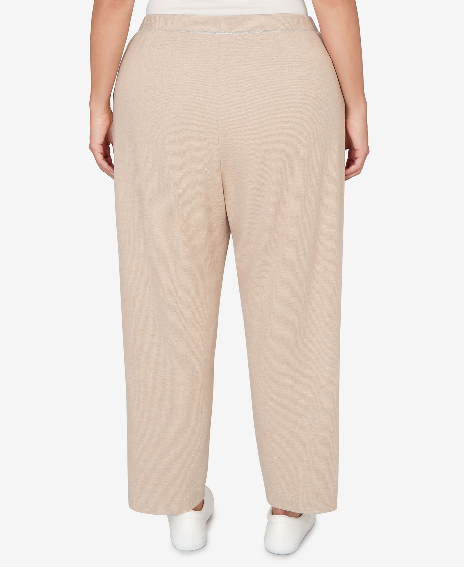 Plus Size Comfort & Joy Comfort Everyday Slant Pocket Short Length Pants