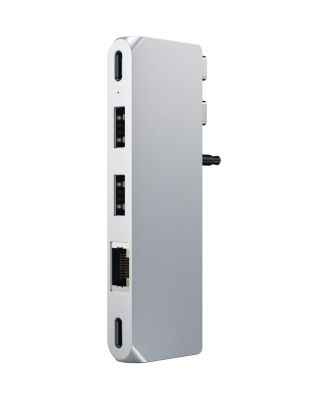 6-In-1 Dual USB Type-C Pro Hub Mini for Select Apple MacBook Pro and MacBook Air