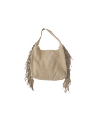 Suede Fringe Bag
