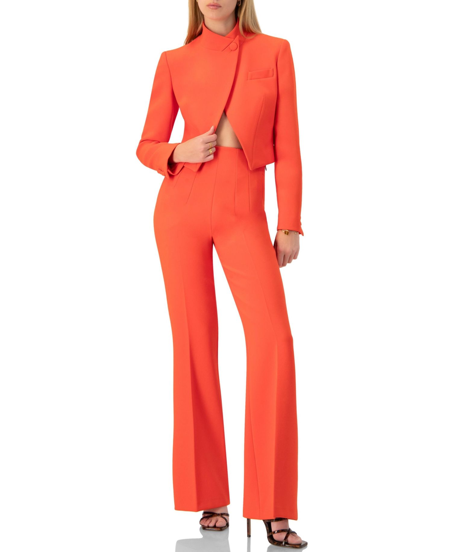 Women's Flared Pants with Pockets