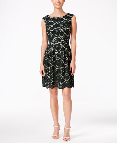 Vince Camuto Lace A-Line Dress - Dresses - Women - Macy's