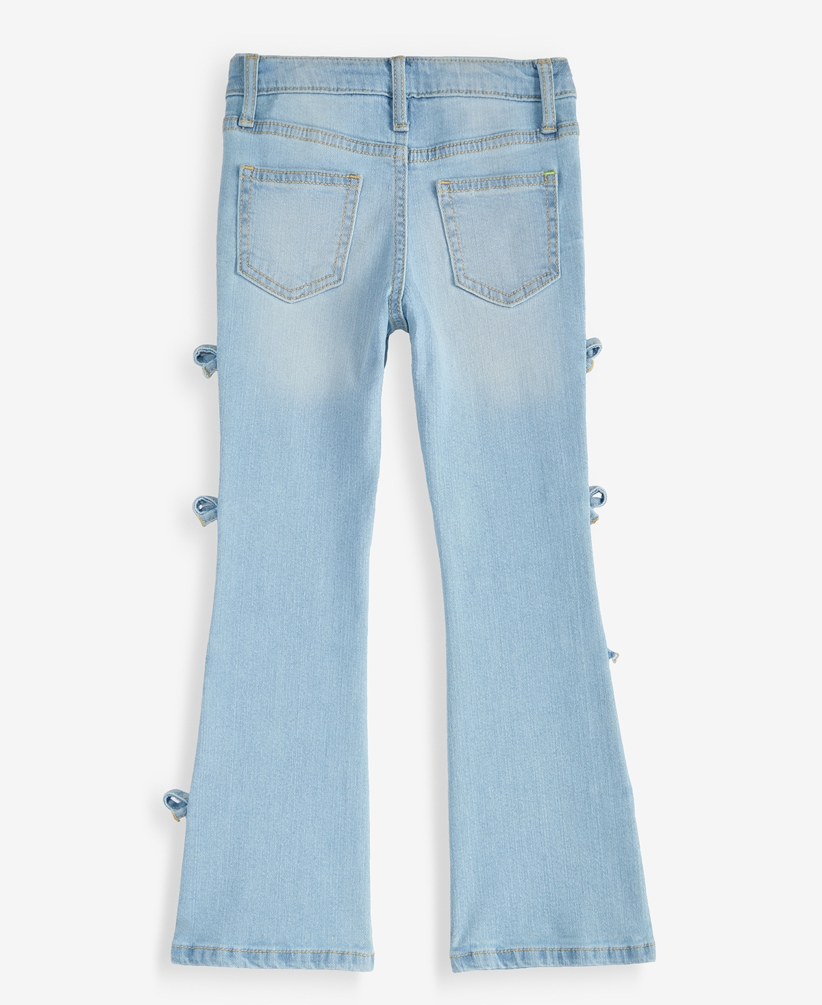 Epic Threads Girls' Xs-xl Bow-Trim Flared-Leg Jeans, Macy's Exclusive