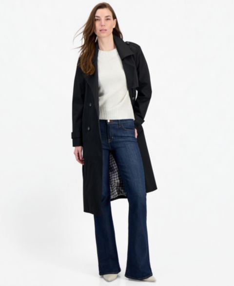 Женские куртки Jou Jou Women's Belted Trench Coat