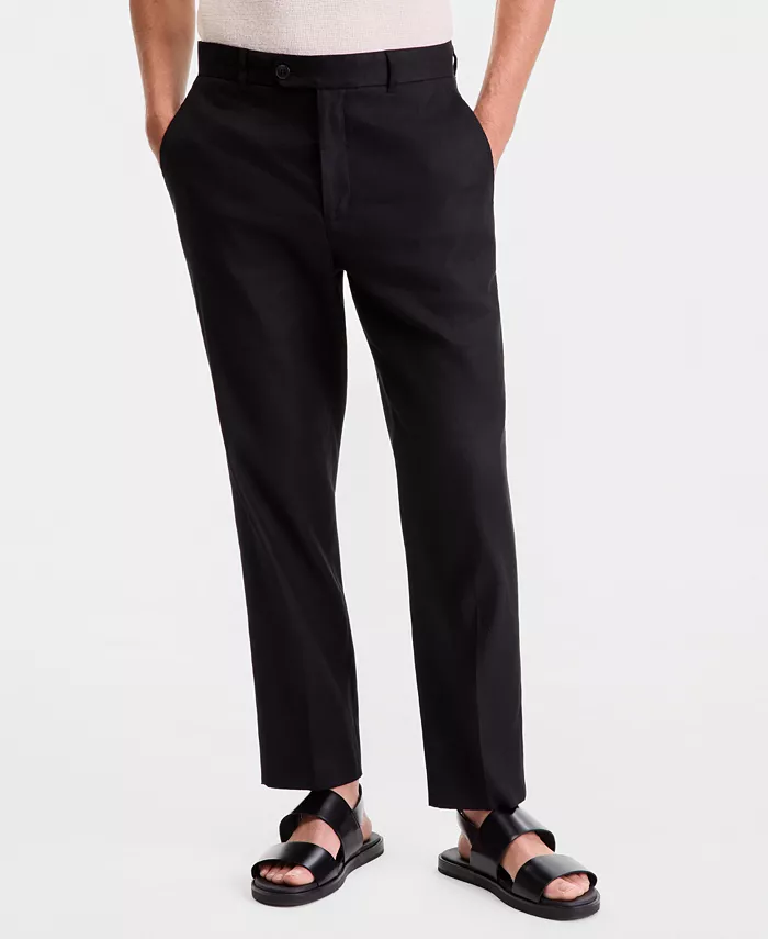 Men's Tech Linen-Blend Pants, Macy's Exclusive - thumbnail 6