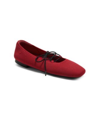 Women's  Miley 3 Laces Included Square-Toe Lace-Up Mary Janes Flats