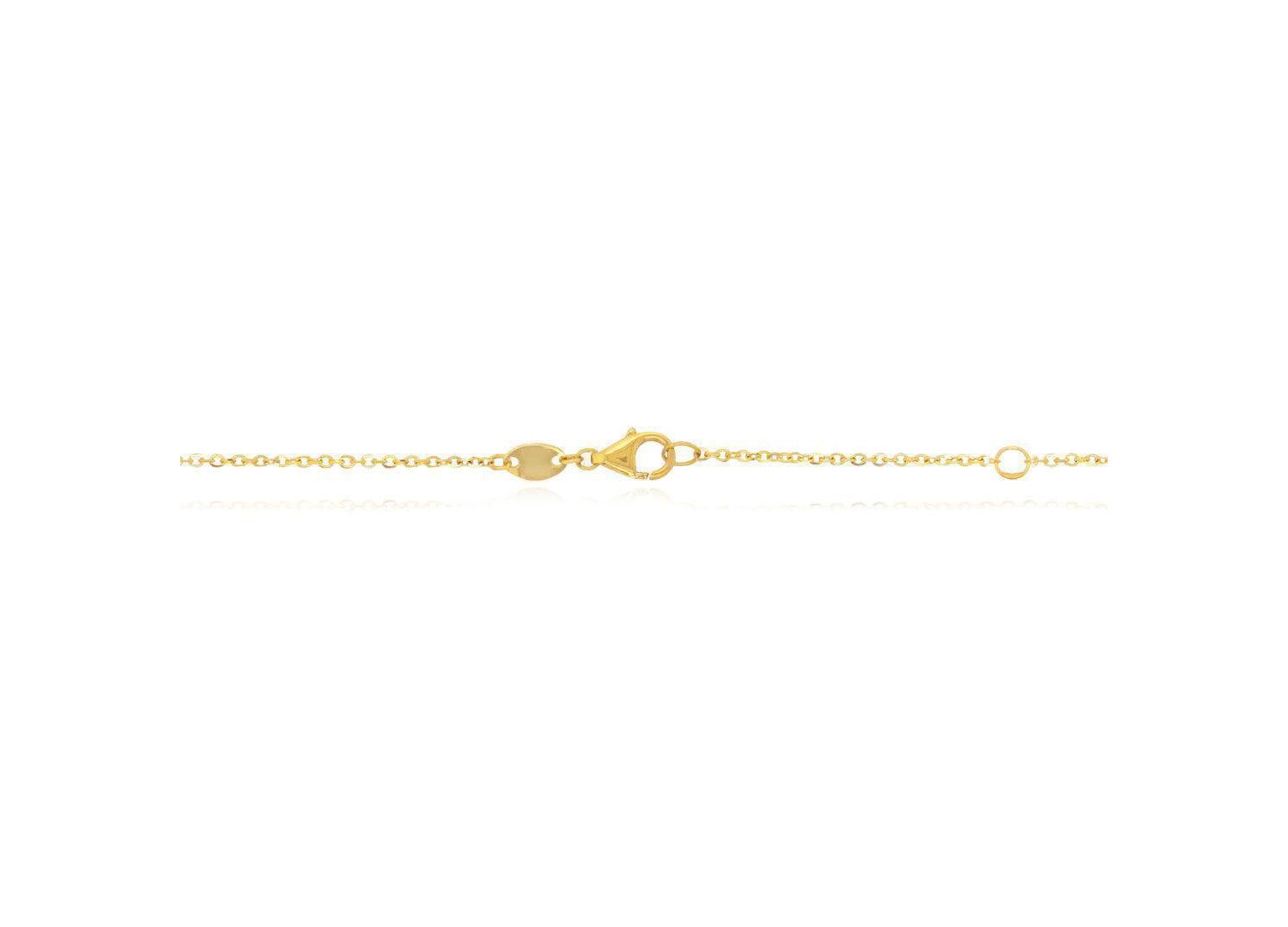 Malachite CZ Butterfly Necklace 14K Gold-Plated Sterling Silver