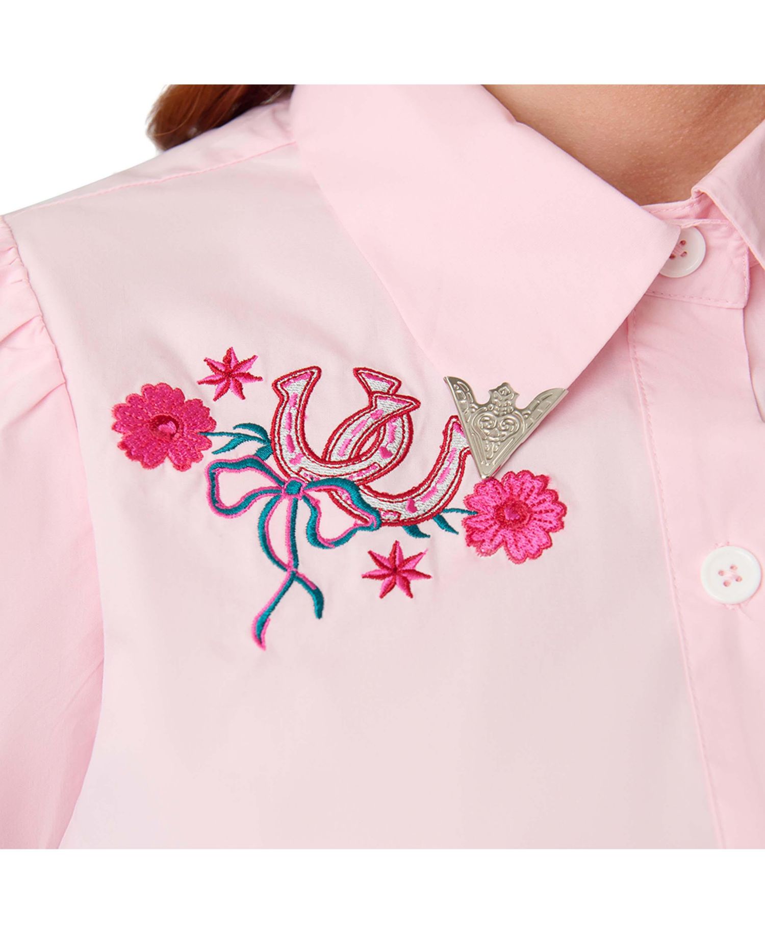 Plus Size 1940s Collared Blouse