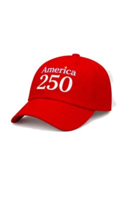 Girls Bits and Bows Little/Big America 250th Bow Baseball Hat