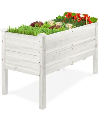  Raised Garden Bed, Extra Deep , Depth, Elevated Wood Planter Stand