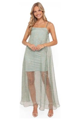 erika asymmetrical mini dress MISHA | The Erika Rib Mini Dress