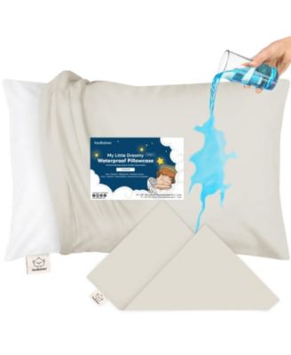 13X18 Toddler Pillowcase, Soft Waterproof Toddler Pillow Protector Cover for Kids, Boys, Girls, Travel