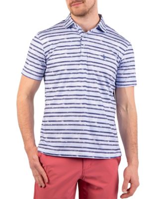 Men's Men,s Stars and Stripes Printed Performance Polo