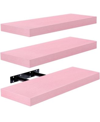 3 Pack Floating Wall Shelves - for Bedroom, Kitchen, Living Room, Office, etc