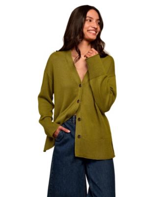 Women's Drop Shoulder Slouch Cardigan
