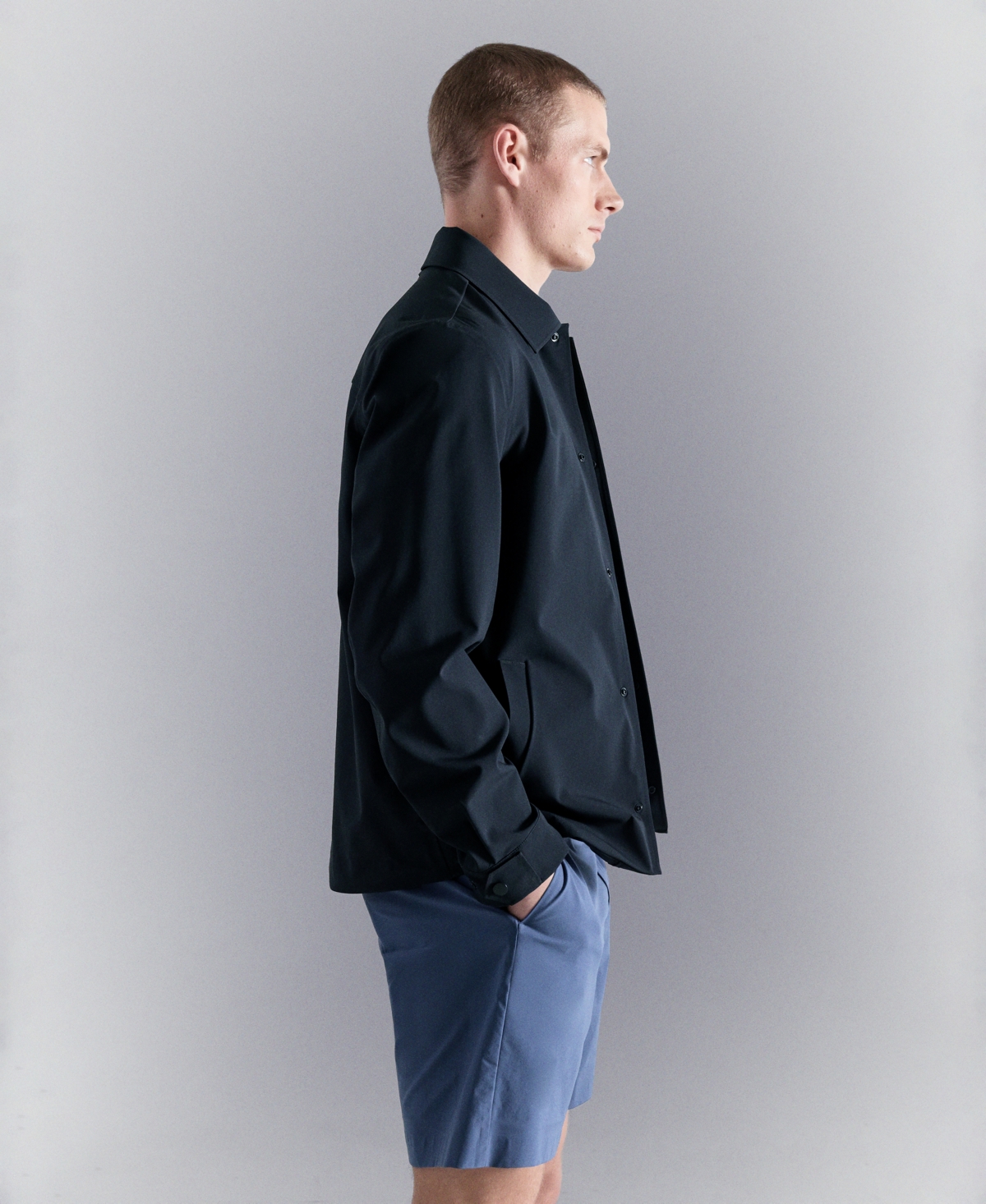Mango Men's Pockets Water-Repellent Jacket