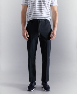 Men's Stretch-Fabric Slim-Fit Pants