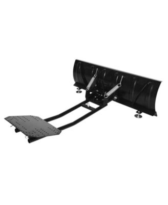 Snow Plow Kit 48inche Universal Snow Plow Attachment Height and Left-Right Adjustable
