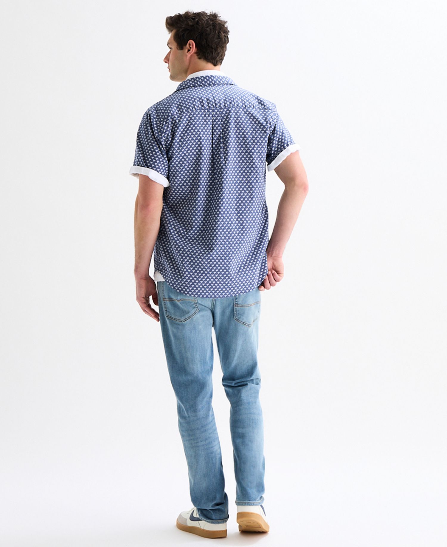 Men's San Gabriel Printed Short-Sleeve Shirt
