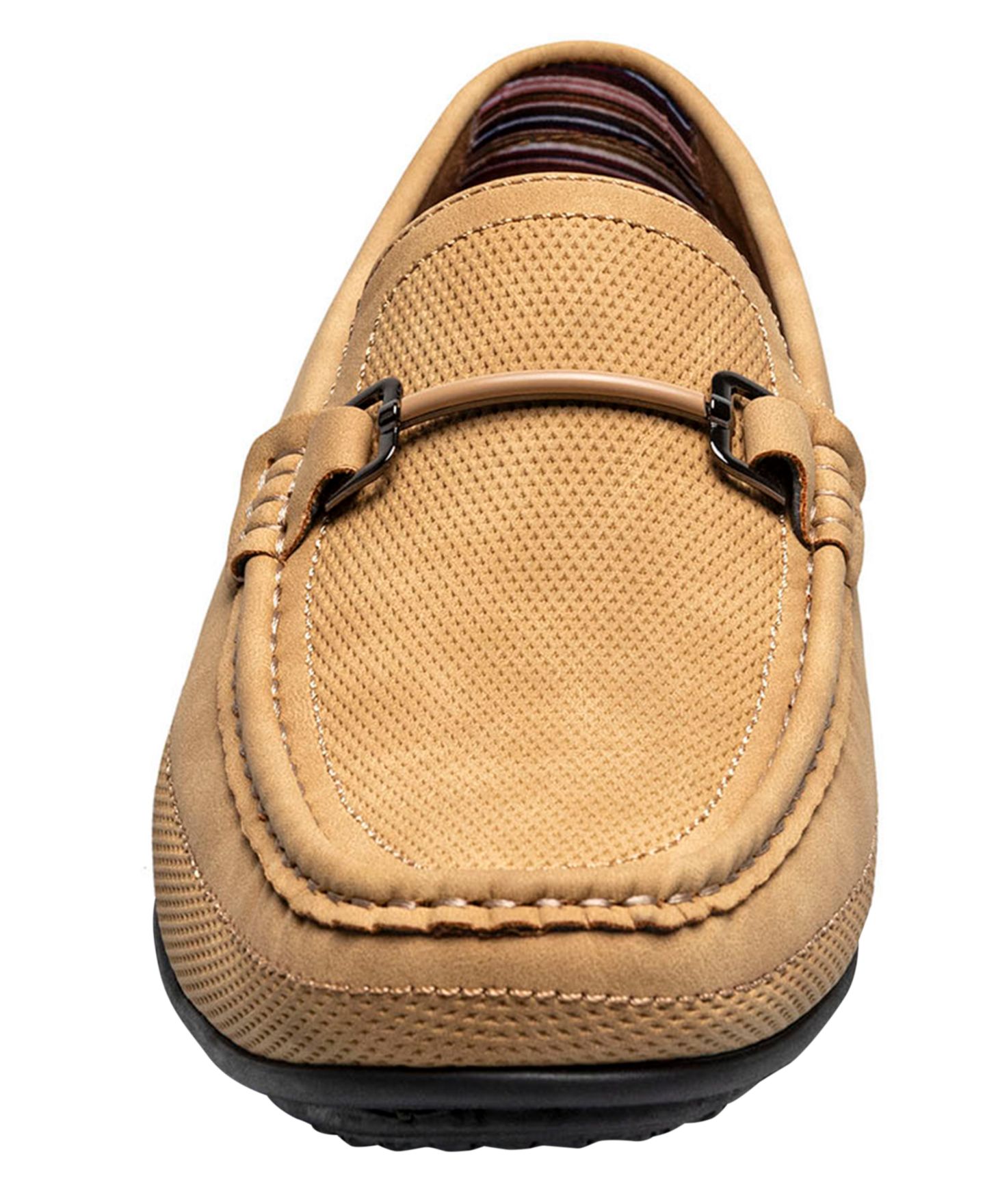 Мужские туфли Stacy Adams Colton Moc-Toe, цвет: Бежевый — фото 6