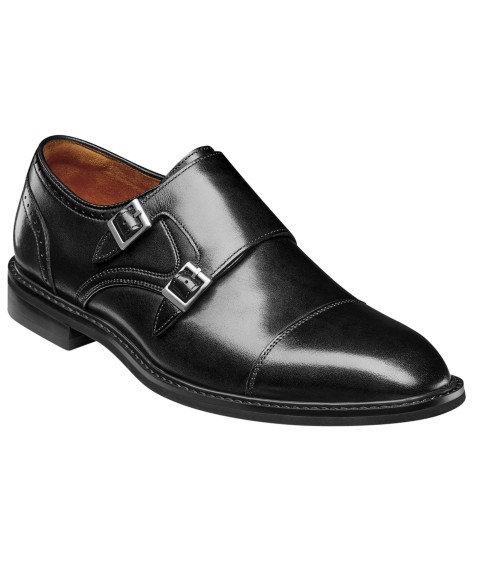Обувь Stacy Adams Men's Boswell Cap-Toe Double Monk Strap Shoes