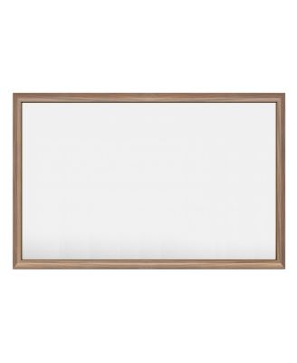 55" x 36" Inch Thick Metal Framed Wall Mirrors for Bedroom, Rectangle Wall-Mounted Mirrors