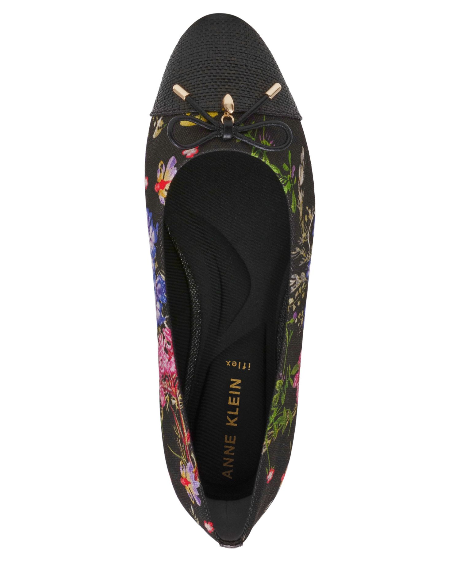 Women's Luci Floral Cap Toe Ballet Flats