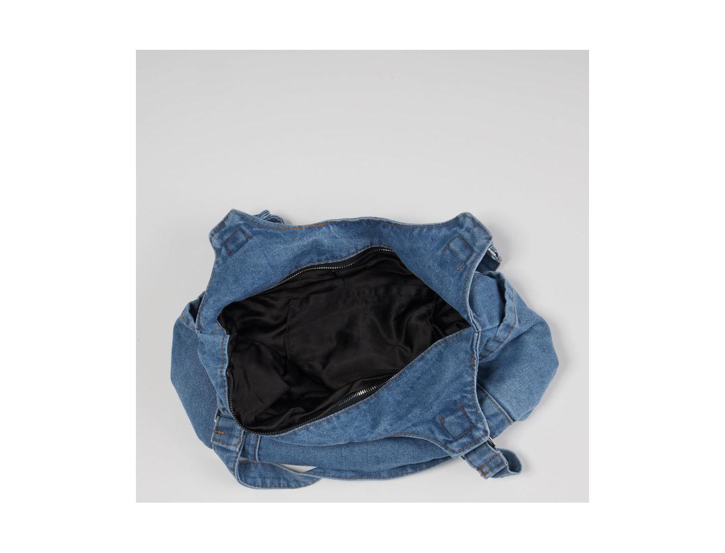 Женская сумка SUSU Denim Shoulder Hobo Casual Everyday Purse, цвет: Синий — фото 6