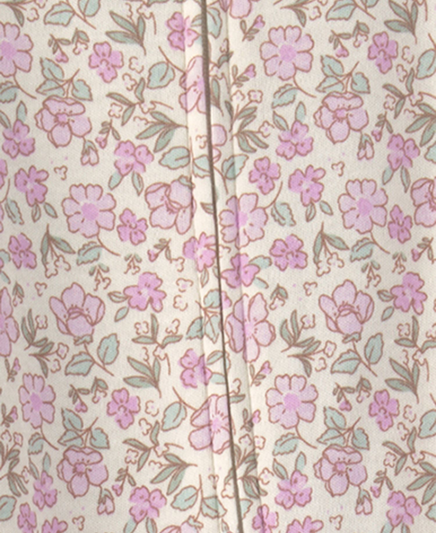 Baby Girl's Floral 2-Way Zip Sleep & Play