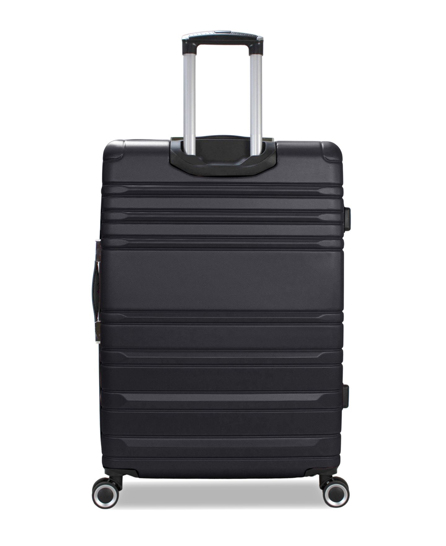 Чемоданы American Green Travel Harbor 3-Piece Hardside Expandable Spinner Luggage Set, цвет: Чёрный — фото 3