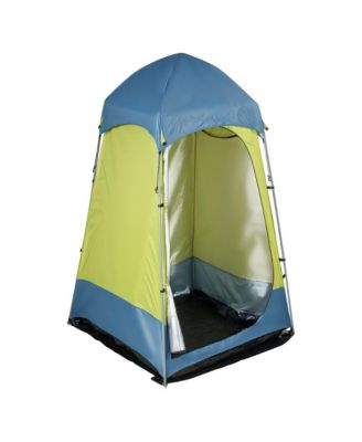 Camping Shower Tent 1 Room Portable Privacy Tent Changing Room with Ground Stakes