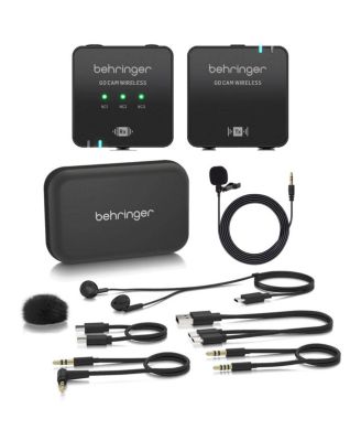 GO CAM Wireless Digital Clip-On Microphone System for Content Creators
