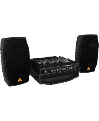 Europort PPA200 200-Watt 5-Channel Portable PA System with Wireless Microphone Option
