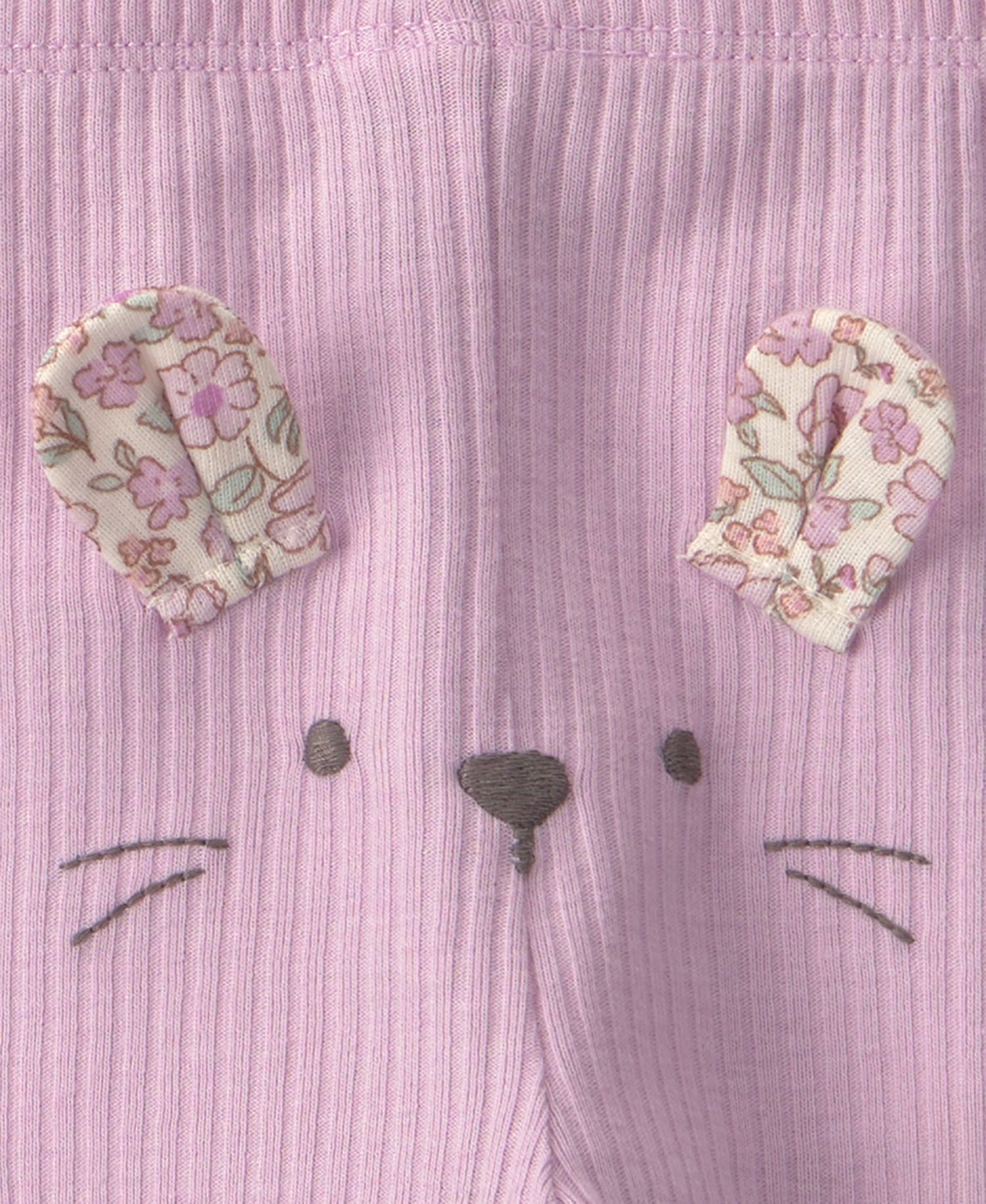 Baby Girls' Crewneck Bodysuit and Pants, 3-Piece Set
