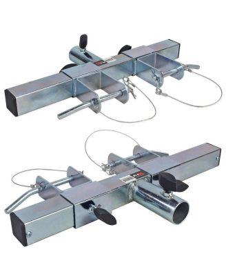 XT-TADAPTER-U Set of 2 Universal T-Adapter Triangle and Square Truss Adapter Bracket
