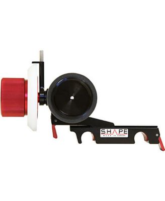 Friction and Gear Follow-Focus Clic with Adjustable Marker