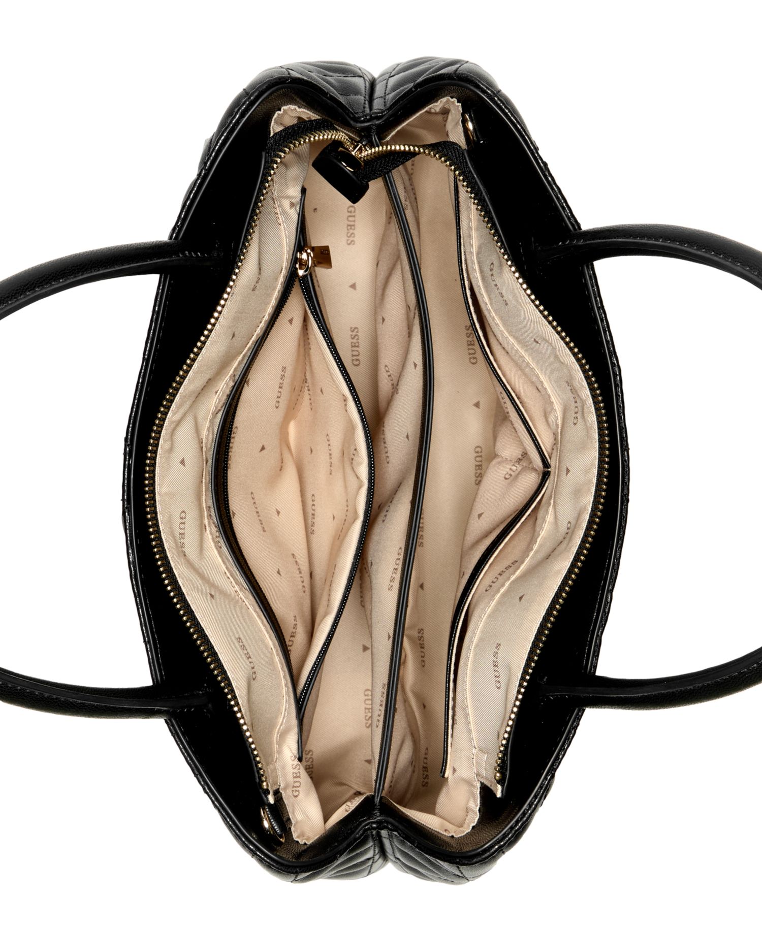 Edita Three Compartment Medium Satchel Handbag