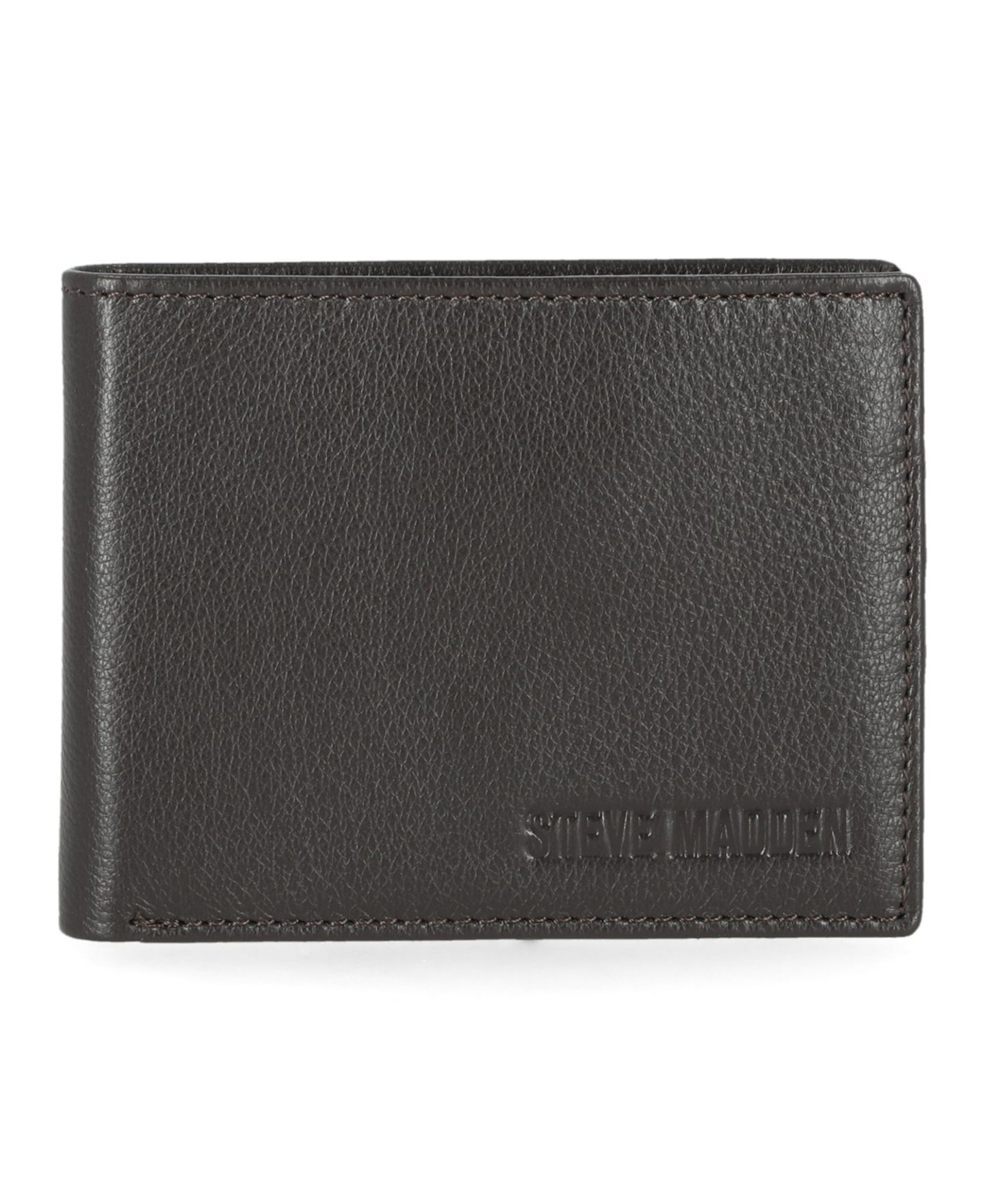 Мужской кошелёк Steve Madden Miranda Passcase Wallet, цвет: Коричневый — фото 1