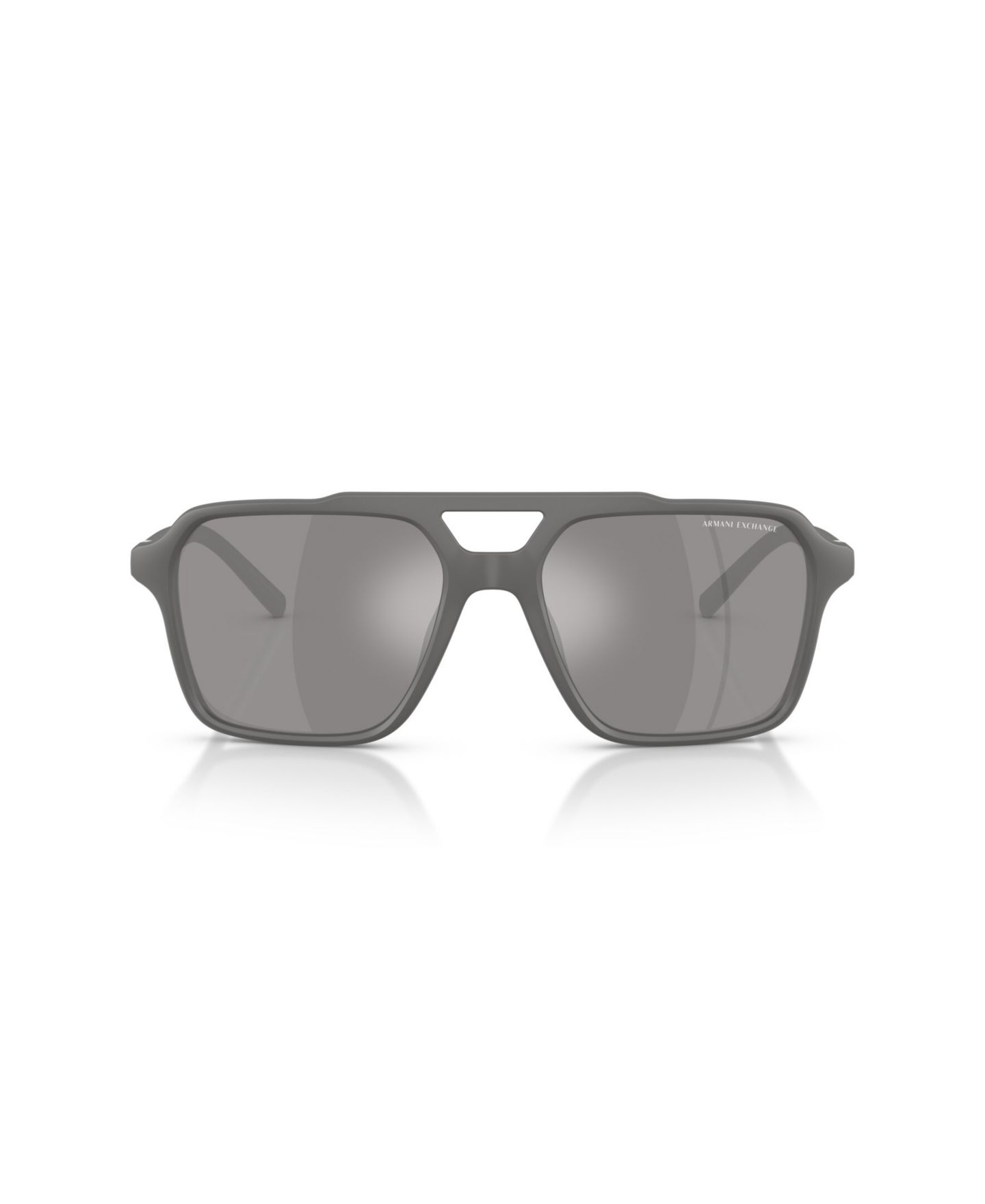 Мужские солнцезащитные очки A|X Armani Exchange Polarized Sunglasses, AX4166SU, цвет: Матовый серый — фото 2