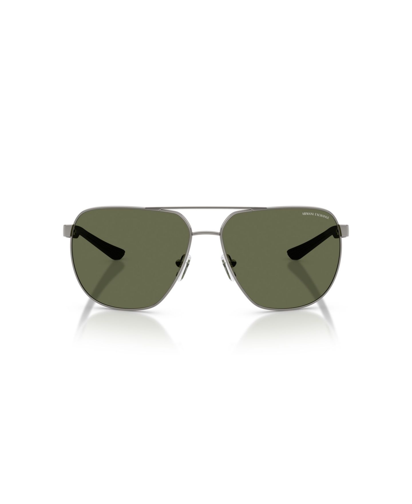 Мужские солнцезащитные очки A|X Armani Exchange Polarized Sunglasses, AX2047S, цвет: Блестящий графитовый — фото 2