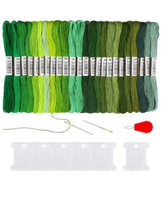 24 Skeins  Gradient Embroidery Floss Friendship Bracelet Thread