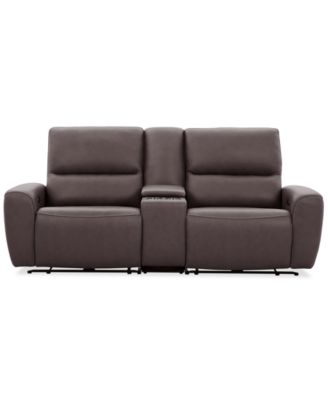 Symond 3-Piece Leather 2 Power Motion Sofa