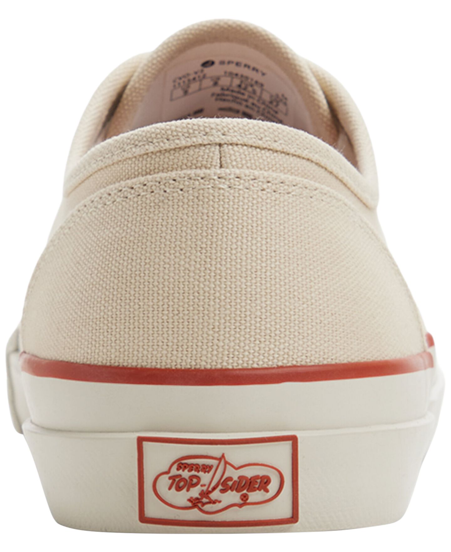 Мужские кроссовки Sperry Original Canvas Deck Lace-Up, цвет: Берёзовый холщовый — фото 3